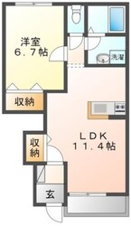 メゾン・エスポワールの物件間取画像